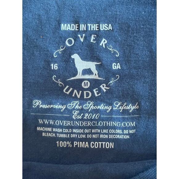 Men's Over Under Pocket Fish Short Sleeve T-shirt. Preppy. Outdoors. Fish. - Picture 3 of 4